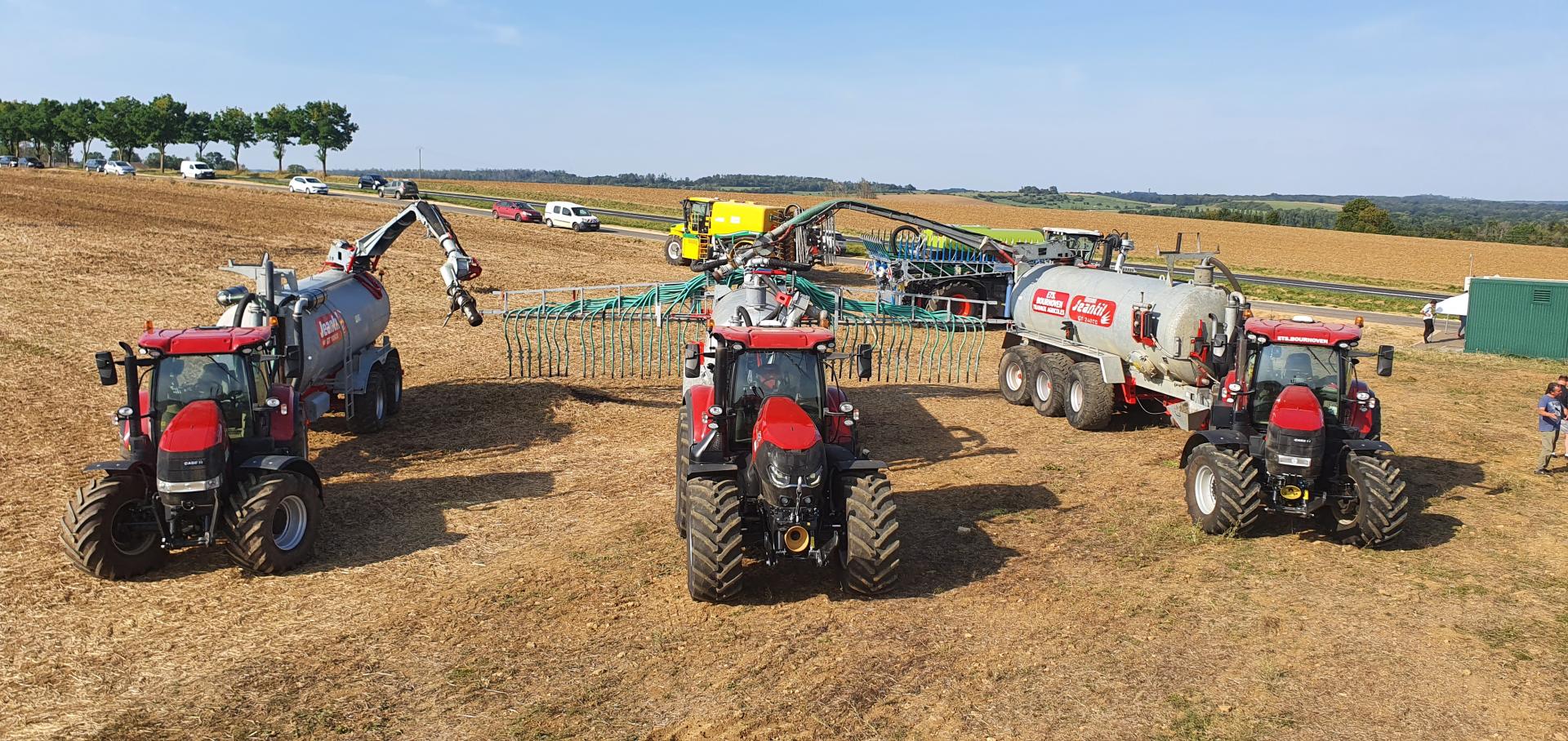 SAMAGRI Démonstration épandage d'effluents
